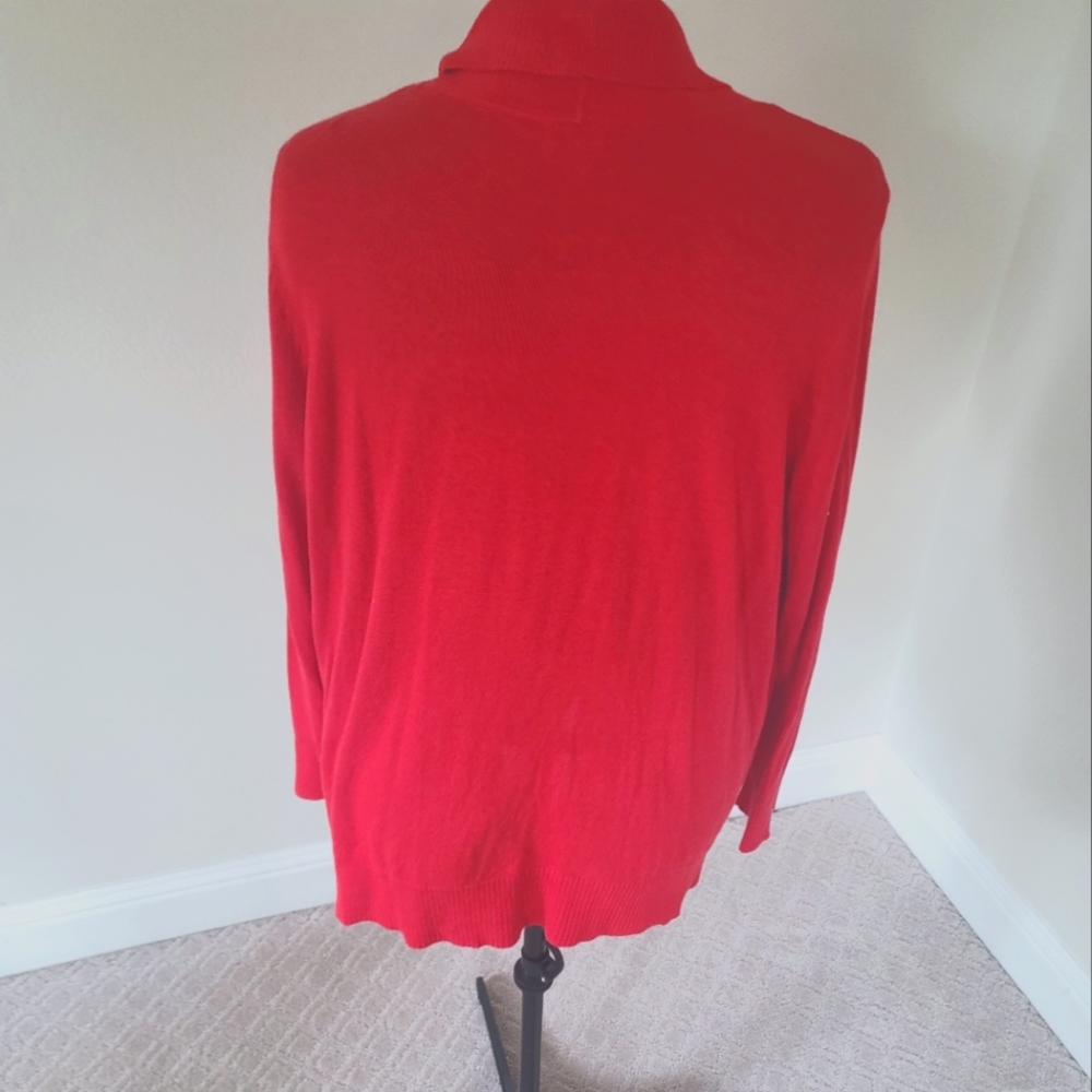 Worthington open long sleeve cardigan